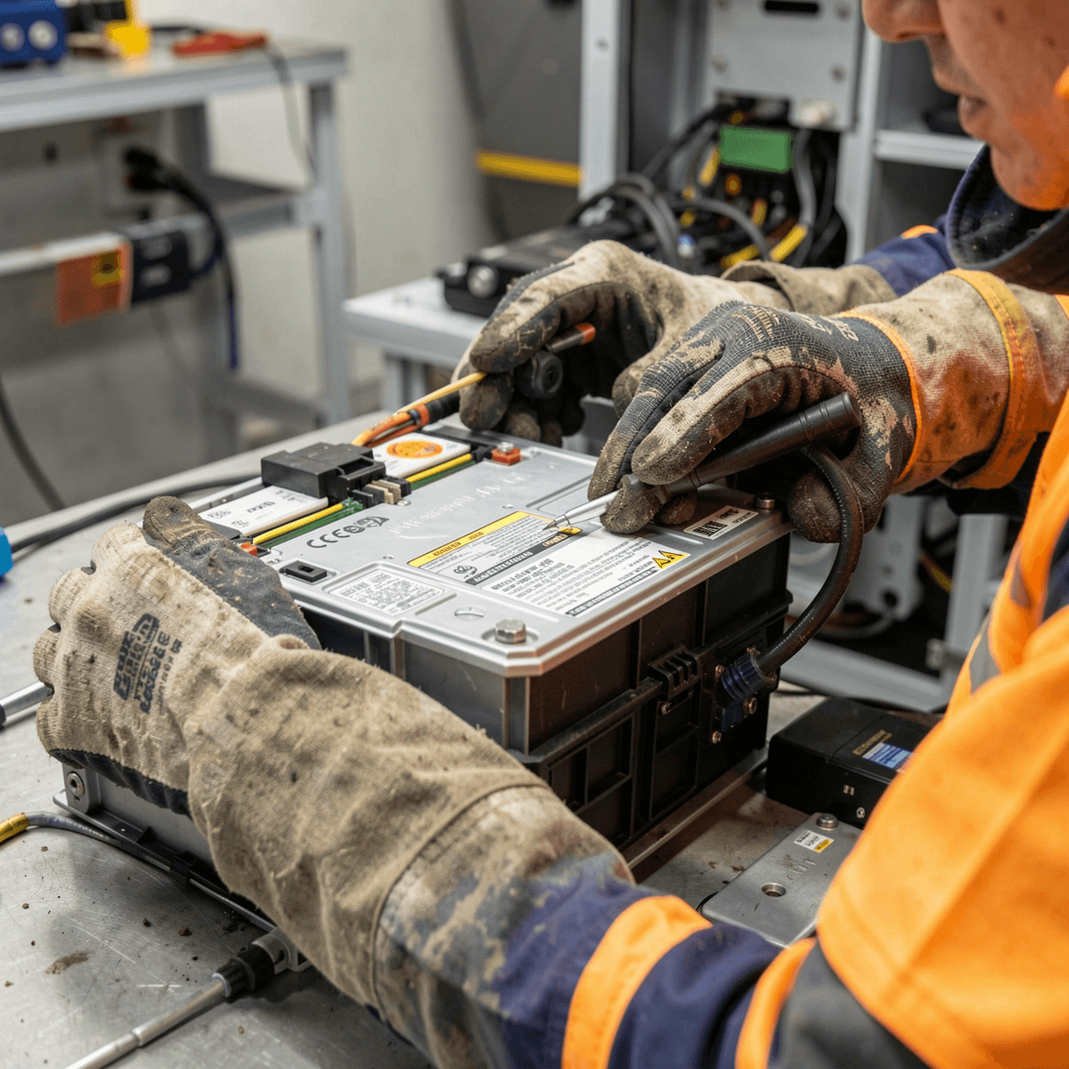 Manipulation de Batteries Sous Tension visuel 3